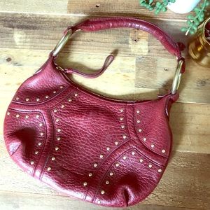 KENNETH COLE Maroon Purse